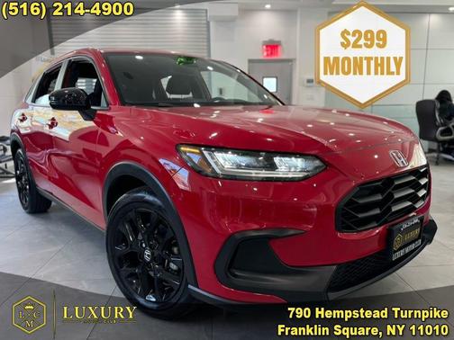 Milano Red 2025 Honda HR-V AWD Sport