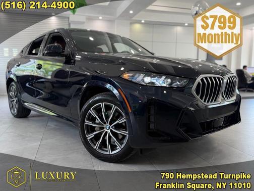 Carbon Black Metallic 2026 BMW X6 xDrive40i