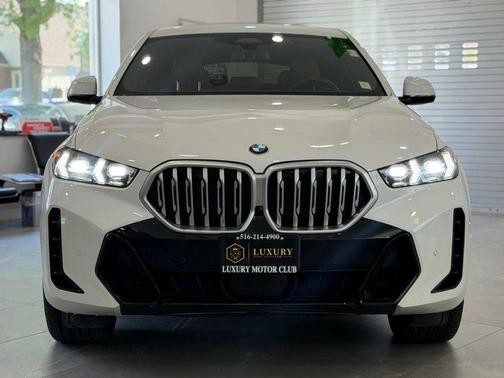 Alpine White 2026 BMW X6 xDrive40i