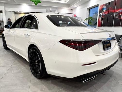 MANUFAKTUR Diamond White 2022 Mercedes-Benz S-Class 4MATIC