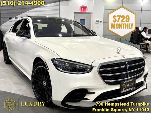 MANUFAKTUR Diamond White 2022 Mercedes-Benz S-Class 4MATIC