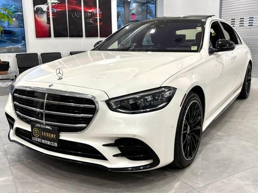 MANUFAKTUR Diamond White 2022 Mercedes-Benz S-Class 4MATIC