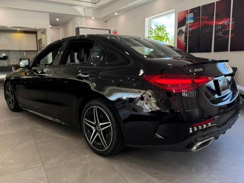 Black 2025 Mercedes-Benz C-Class C 300 4MATIC