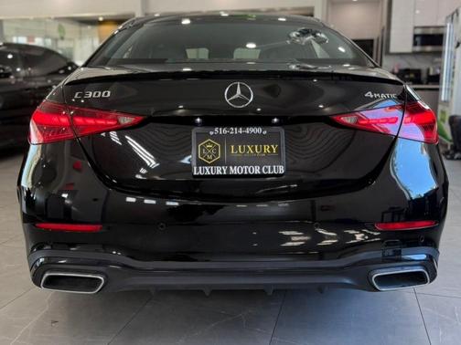Black 2025 Mercedes-Benz C-Class C 300 4MATIC
