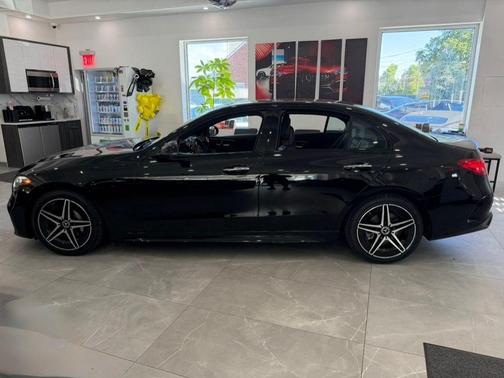 Black 2025 Mercedes-Benz C-Class C 300 4MATIC