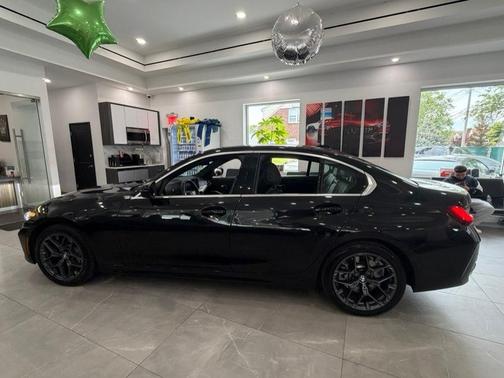 Black Sapphire Metallic 2025 BMW 330 330i Sedan