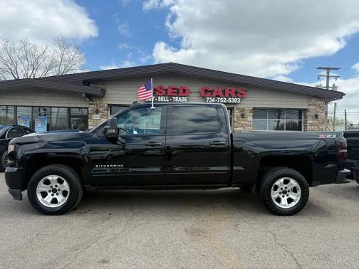 Black 2016 Chevrolet Silverado 1500 2LT