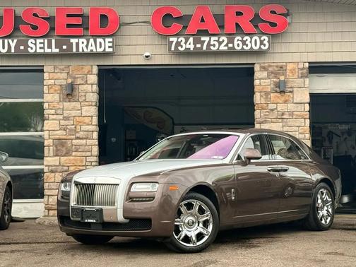 Brown 2012 Rolls-Royce Ghost Sedan
