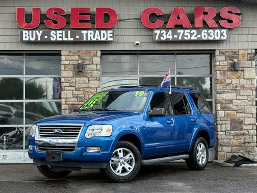 Blue Flame Metallic 2010 Ford Explorer XLT