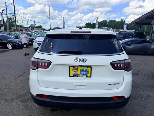 White Clearcoat 2021 Jeep Compass Sport