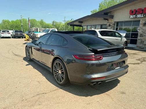 Gray 2018 Porsche Panamera 4