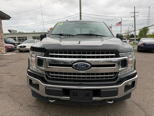 Shadow Black 2018 Ford F-150 XLT