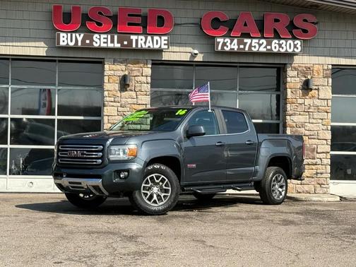 Cyber Gray Metallic 2016 GMC Canyon SLE