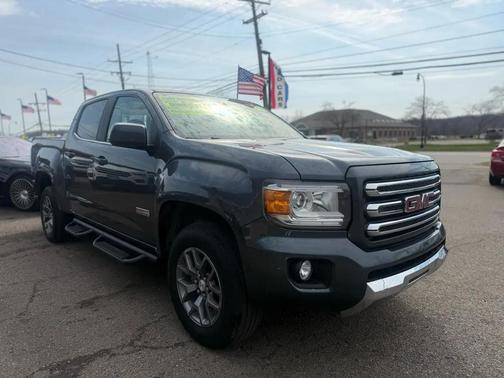 Cyber Gray Metallic 2016 GMC Canyon SLE