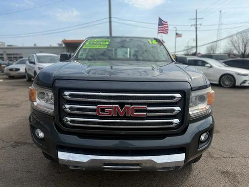 Cyber Gray Metallic 2016 GMC Canyon SLE