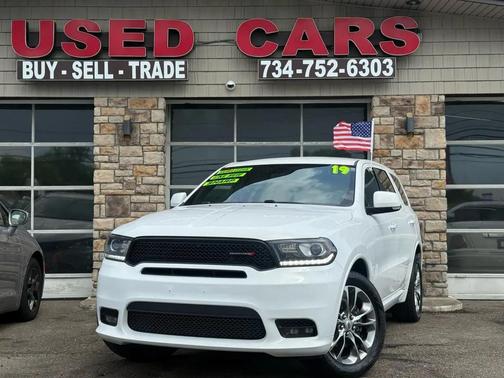 White Knuckle Clearcoat 2019 Dodge Durango GT Plus