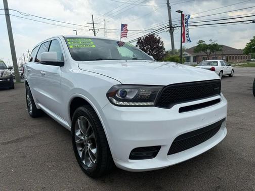 White Knuckle Clearcoat 2019 Dodge Durango GT Plus