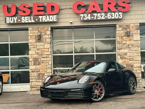 Black 2021 Porsche 911 Targa 4S