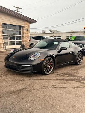 Black 2021 Porsche 911 Targa 4S