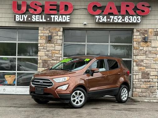 Canyon Ridge Metallic 2019 Ford EcoSport SE