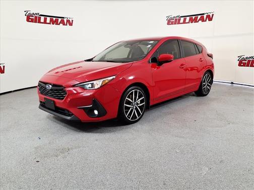 Pure Red 2025 Subaru Impreza Sport
