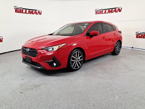 Pure Red 2025 Subaru Impreza Sport
