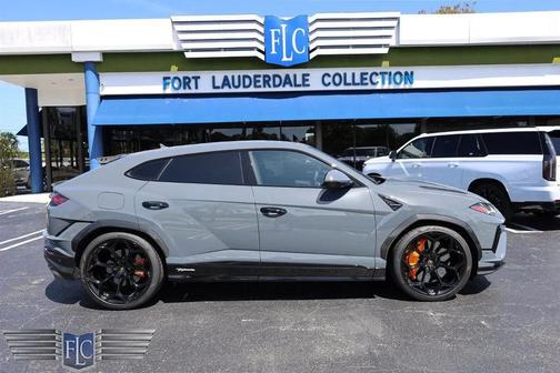 Gray 2024 Lamborghini Urus Performante AWD