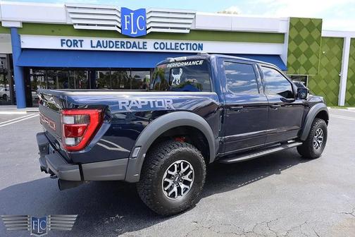 Antimatter Blue Metallic 2022 Ford F-150 Raptor 4WD SuperCrew 5.5' Box