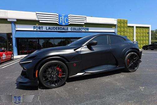 Matte Black 2023 Ferrari Purosangue Venuum