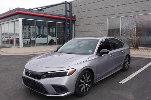 Morning Mist Metallic 2023 Honda Civic EX