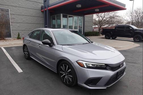 Morning Mist Metallic 2023 Honda Civic EX