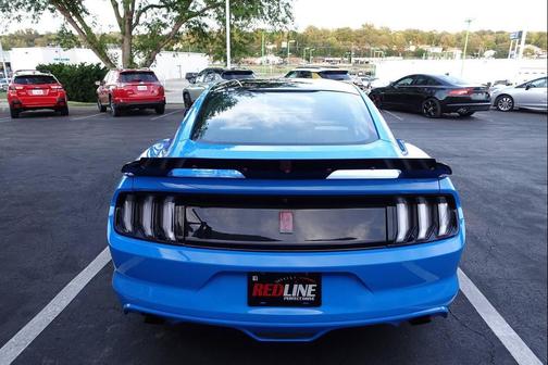 Grabber Blue 2017 Ford Mustang EcoBoost