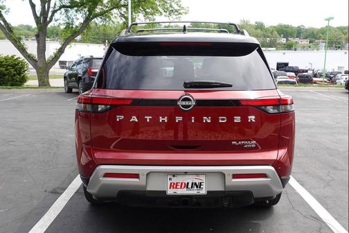 Scarlet Ember Tintcoat 2023 Nissan Pathfinder Platinum AWD 4dr SUV