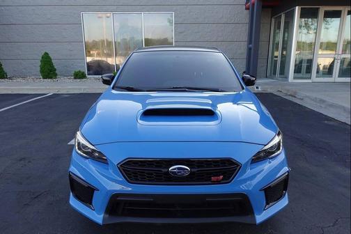 Blue 2018 Subaru WRX STI Limited