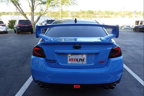 Blue 2018 Subaru WRX STI Limited