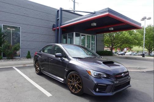 Dark Gray Metallic 2018 Subaru WRX Limited