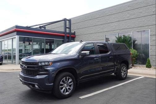 Arrival Blue Metallic 2021 Chevrolet Silverado 1500 LT Truck