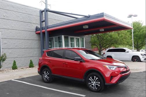 Barcelona Red Metallic 2017 Toyota RAV4 LE