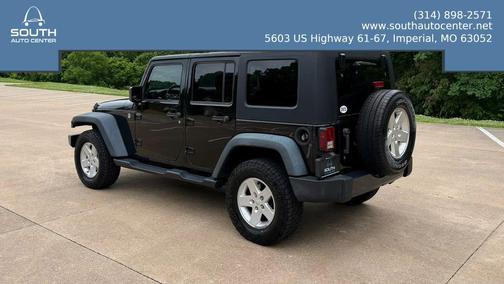 Black Clearcoat 2014 Jeep Wrangler Unlimited Sport