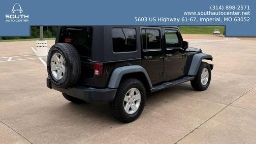 Black Clearcoat 2014 Jeep Wrangler Unlimited Sport