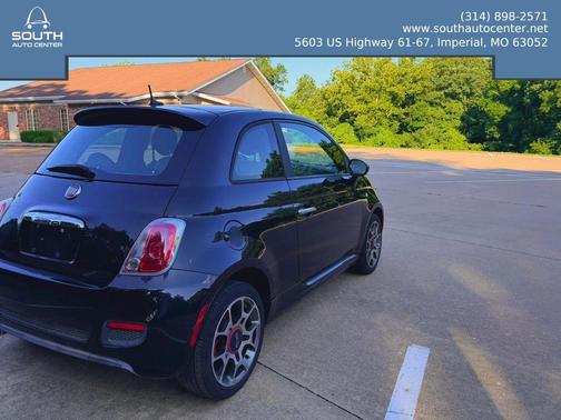 Nero (Black) 2013 FIAT 500 Sport