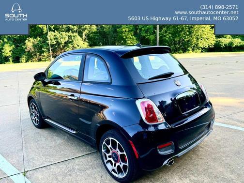 Nero (Black) 2013 FIAT 500 Sport