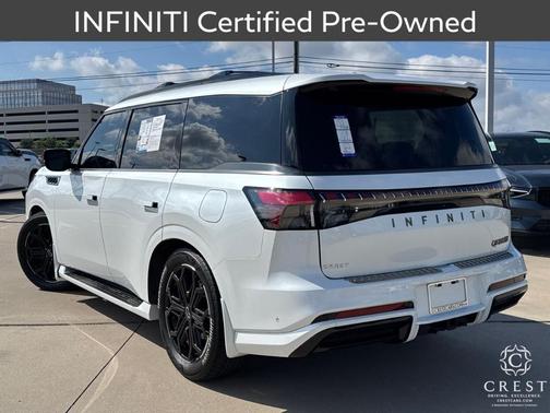 Radiant White 2026 INFINITI QX80 SPORT