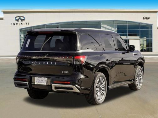 Black Obsidian 2026 INFINITI QX80 Luxe