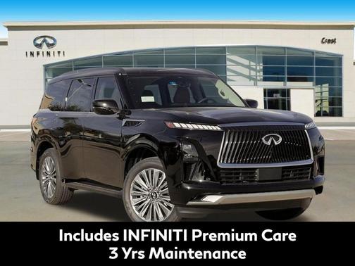 Black Obsidian 2026 INFINITI QX80 Luxe
