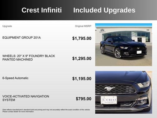 2015 Ford Mustang EcoBoost Premium