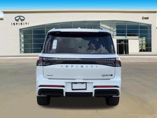 Radiant White 2026 INFINITI QX80 SPORT
