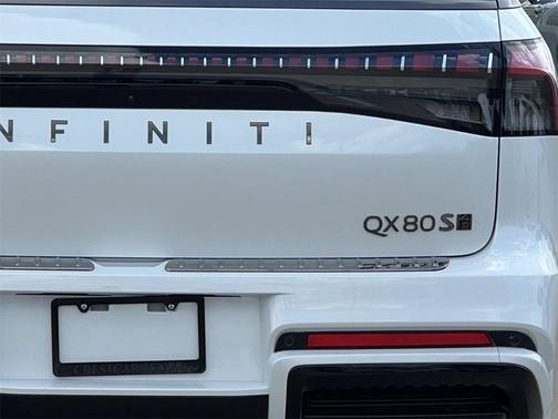 Radiant White 2026 INFINITI QX80 SPORT