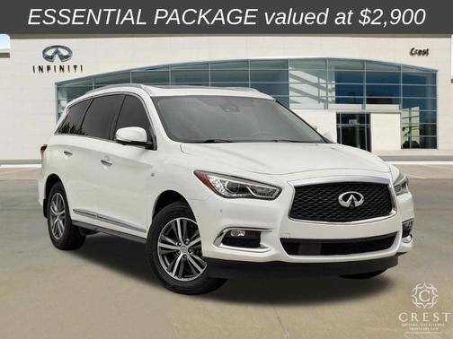 Majestic White 2020 INFINITI QX60 Luxe