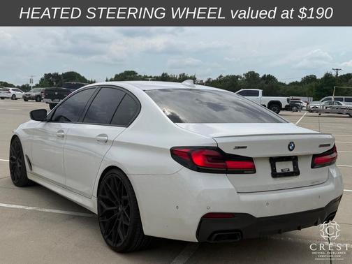 Alpine White 2022 BMW M550 i xDrive